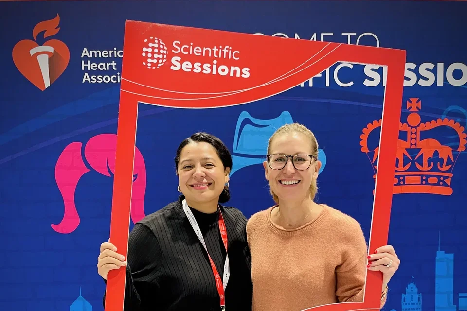 Former AHA HSI Scholar Samantha attended Scientific Sessions